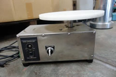 中古新生菓機業務用電動回転台ジュラコン27型/品番 Y-025