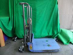 中古をくだ屋技研低床テーブル早送りリフター/品番 SC-2-8SL 問合せ番号 Z-0753-6