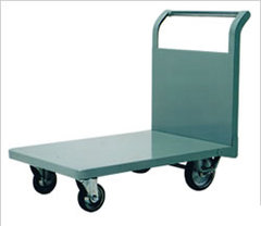 新品在庫処分品片袖鋼鉄台車A(後輪キャスターロック付)/品番 A-57 問い合わせ番号 Z-0840-4