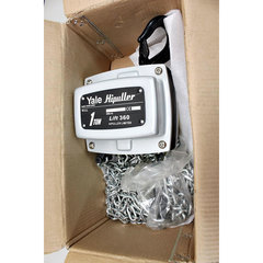 新古品Yale 360度チェーンブロック/品番 LIFT360-3315389 問い合わせ番号 Z-0882-2