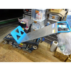 中古サンワ電動階段運搬車/品番 DU100R 問い合わせ番号 Z-0926-1