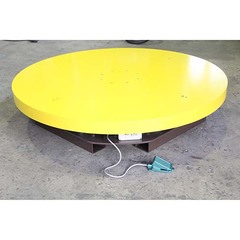 中古電動回転盤(Φ1600mm 2TON)ストレッチフィルム包装機／品番　RM-1600 問い合わせ番号　Z-0954-2