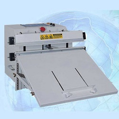 中古ノズル式真空包装機450L-10mm上下ダブルヒーター/品番 M1546B-450NT-10W 問い合わせ番号 Z-0971-4