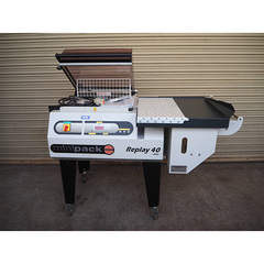中古半自動一体型シュリンク包装機/品番 REPLAY40evo 問い合わせ番号 Z-0972-2