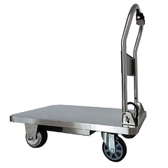 中古ステンレス製電動台車300kg(SUS201)/品番 M3621MT-300KGE 問い合わせ番号 Z-0991-4