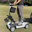 中古立ち乗り式電動小型牽引台車(100kg)/品番 M4039STE-100KG 問い合わせ番号 Z-01019-8