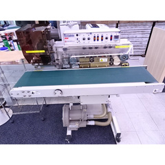 中古シール栄登脱気式エンドレスシーラープリンター付/品番 NSE250×25DPS 問い合わせ番号 Z-01042-2