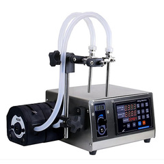 中古小型高耐久卓上充填機ダブルノズル6L/分/品番 M3152NM2-6LHB 問い合わせ番号 Z-01051-7