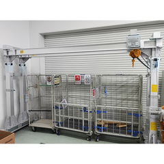 中古アルミ伸縮ダブルレール門型クレーン/品番 SLGW35-SS35-PT-1500 問い合わせ番号 Z-01057-3