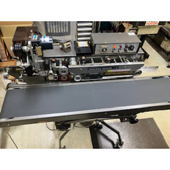 中古志賀包装機印字機付エンドレスシーラー/品番 ED-15HP 問合せ番号 Z-01068-2