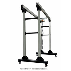 ダブルレールアルミ門型クレーン／品番　Double-Rail-Aluminum-Gantry-Crane-125KG 　Z-01089-5