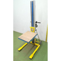 中古高揚程ベルト式手動リフターH3350mm/品番 W-330 問い合わせ番号 Z-01094-1
