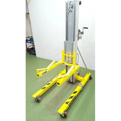 中古高揚程ワイヤー式手動リフターH3200mm／品番　W-320(6658) 問い合わせ番号　Z-01095-1